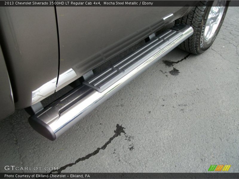 Mocha Steel Metallic / Ebony 2013 Chevrolet Silverado 3500HD LT Regular Cab 4x4