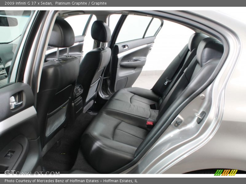 Platinum Graphite / Graphite 2009 Infiniti G 37 x Sedan