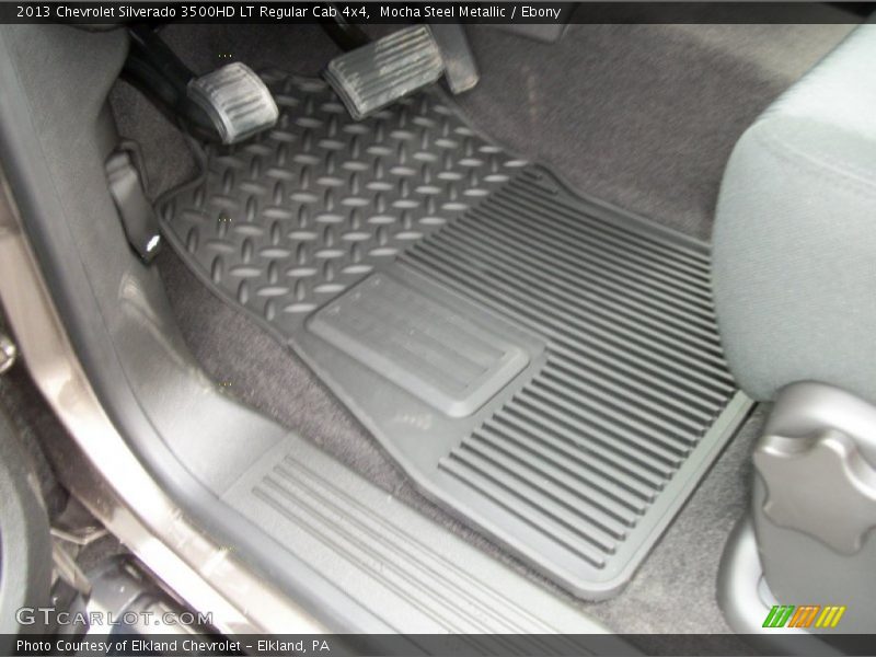 Mocha Steel Metallic / Ebony 2013 Chevrolet Silverado 3500HD LT Regular Cab 4x4