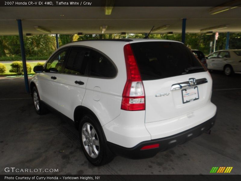 Taffeta White / Gray 2007 Honda CR-V EX 4WD