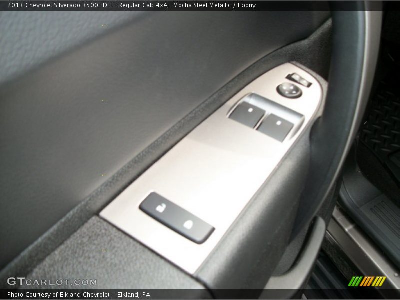 Mocha Steel Metallic / Ebony 2013 Chevrolet Silverado 3500HD LT Regular Cab 4x4