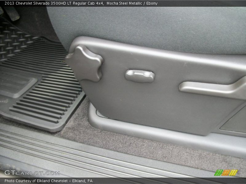 Mocha Steel Metallic / Ebony 2013 Chevrolet Silverado 3500HD LT Regular Cab 4x4