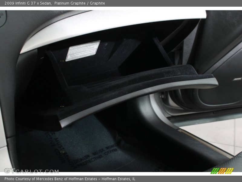 Platinum Graphite / Graphite 2009 Infiniti G 37 x Sedan