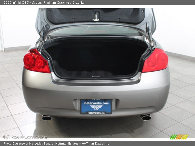 Platinum Graphite / Graphite 2009 Infiniti G 37 x Sedan