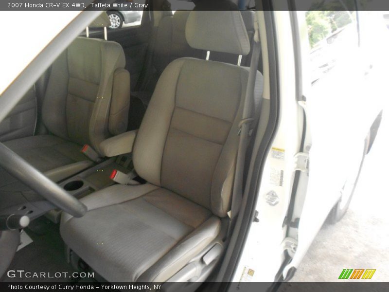 Taffeta White / Gray 2007 Honda CR-V EX 4WD