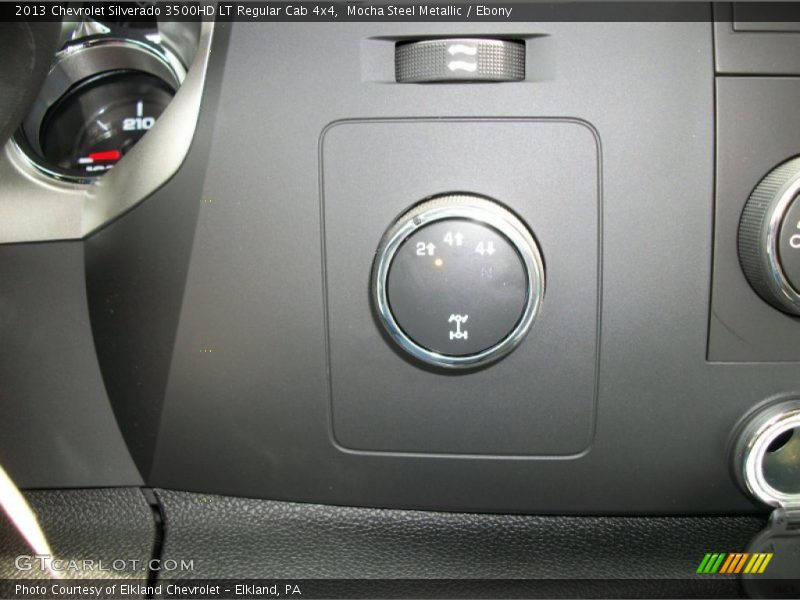 Mocha Steel Metallic / Ebony 2013 Chevrolet Silverado 3500HD LT Regular Cab 4x4