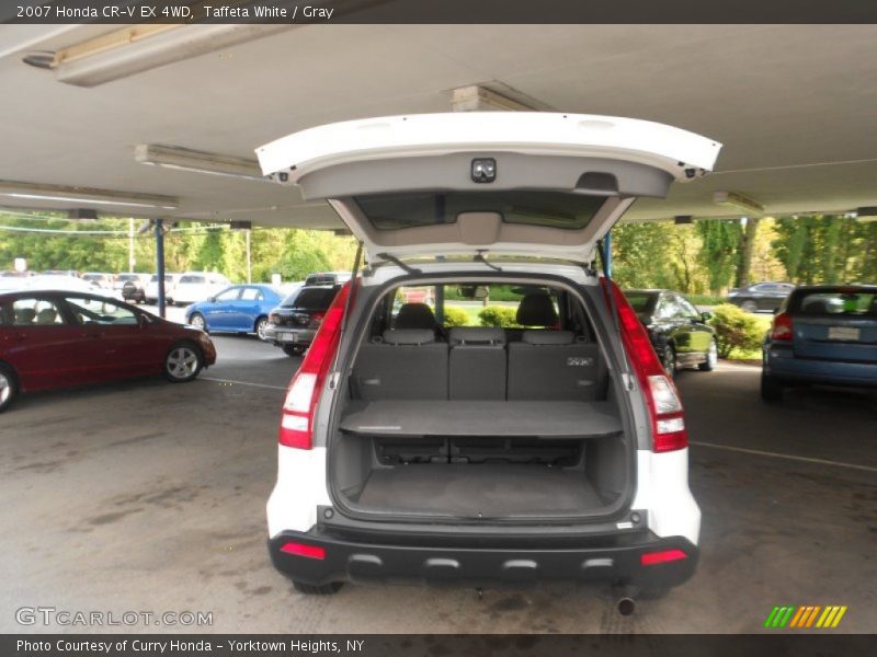 Taffeta White / Gray 2007 Honda CR-V EX 4WD