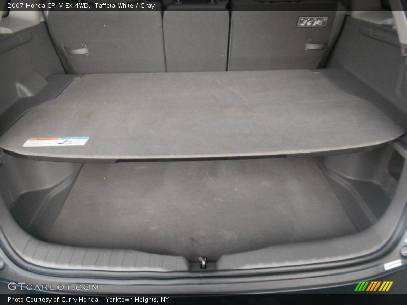 Taffeta White / Gray 2007 Honda CR-V EX 4WD