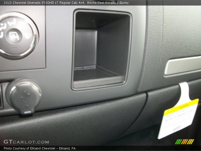 Mocha Steel Metallic / Ebony 2013 Chevrolet Silverado 3500HD LT Regular Cab 4x4