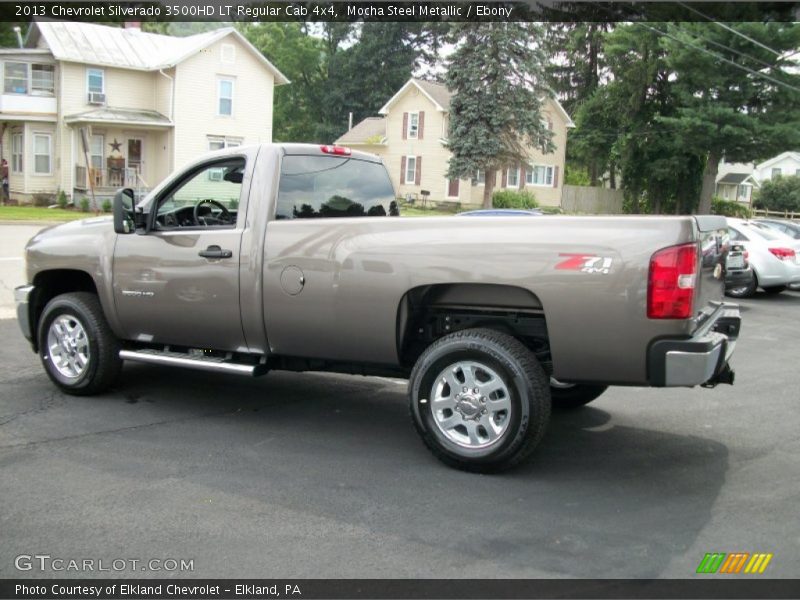 Mocha Steel Metallic / Ebony 2013 Chevrolet Silverado 3500HD LT Regular Cab 4x4