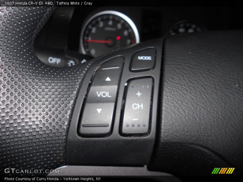 Taffeta White / Gray 2007 Honda CR-V EX 4WD
