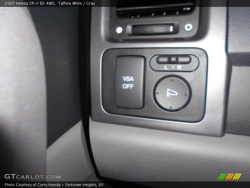Taffeta White / Gray 2007 Honda CR-V EX 4WD