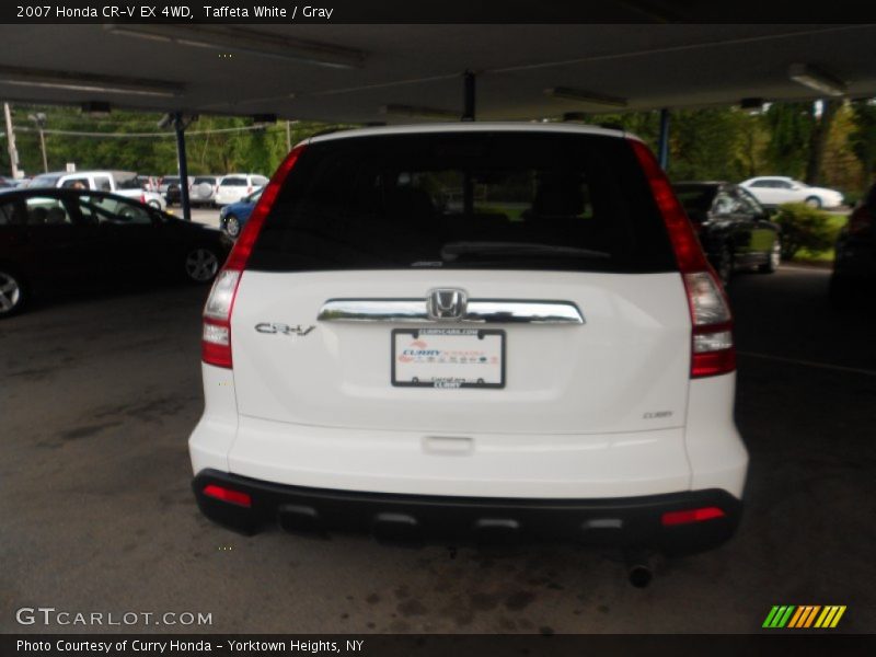 Taffeta White / Gray 2007 Honda CR-V EX 4WD
