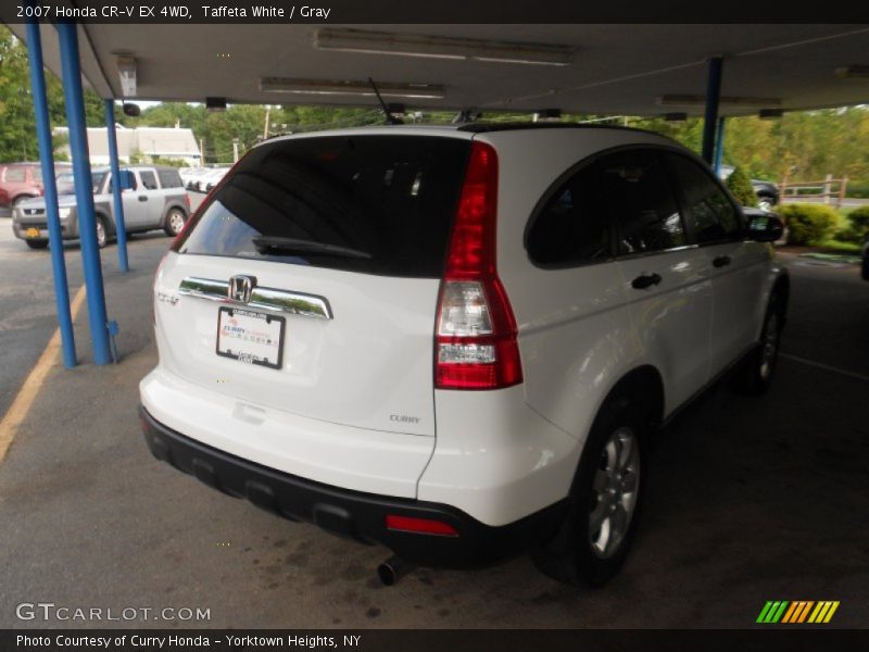 Taffeta White / Gray 2007 Honda CR-V EX 4WD