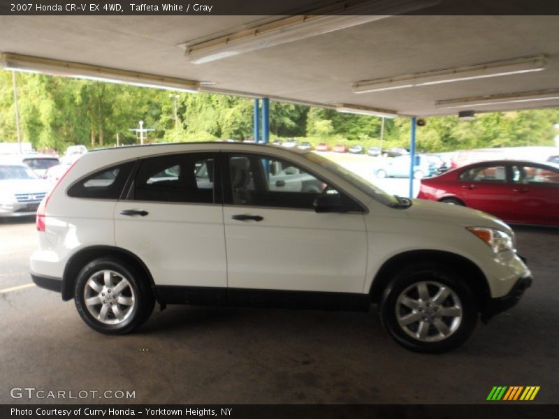 Taffeta White / Gray 2007 Honda CR-V EX 4WD