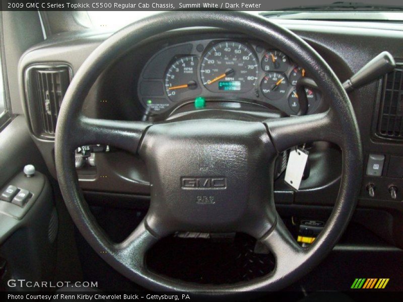  2009 C Series Topkick C5500 Regular Cab Chassis Steering Wheel