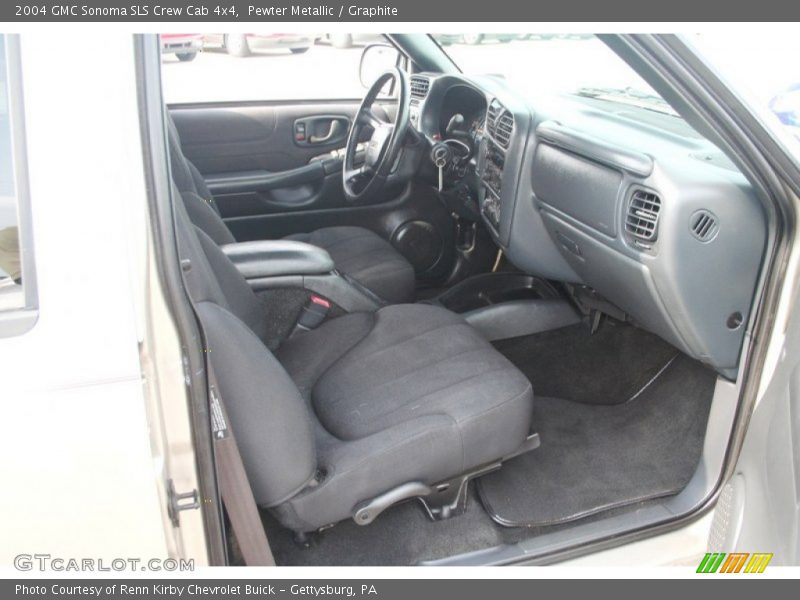 Pewter Metallic / Graphite 2004 GMC Sonoma SLS Crew Cab 4x4