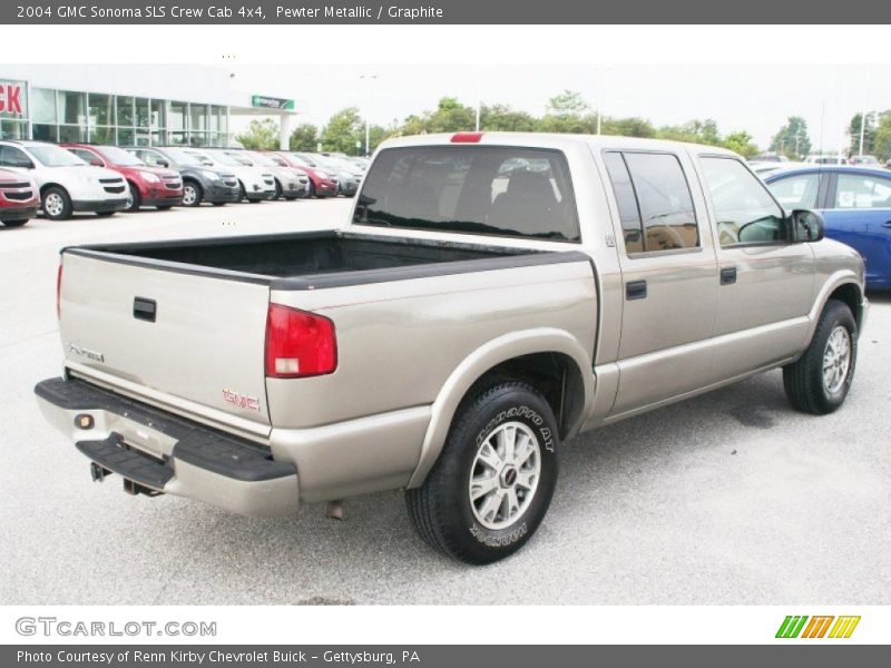  2004 Sonoma SLS Crew Cab 4x4 Pewter Metallic