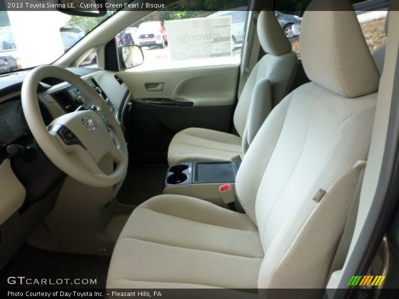  2013 Sienna LE Bisque Interior