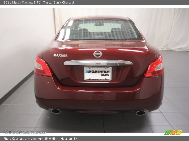 Tuscan Sun / Charcoal 2011 Nissan Maxima 3.5 S