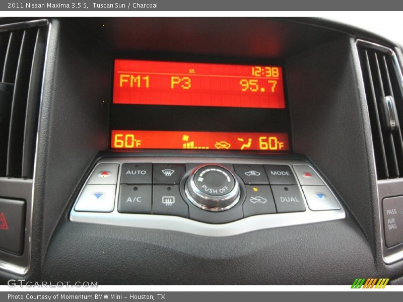 Tuscan Sun / Charcoal 2011 Nissan Maxima 3.5 S