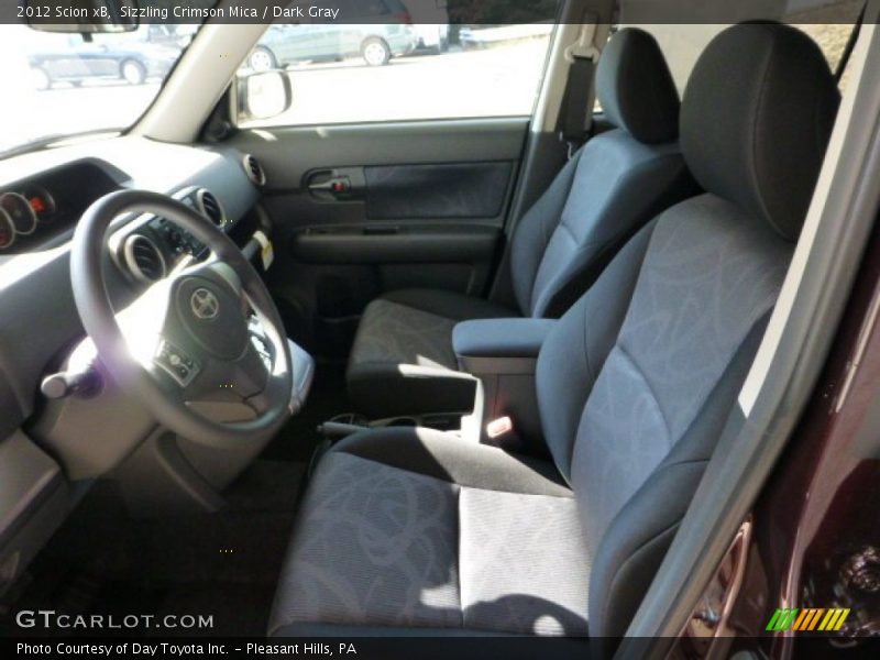 Sizzling Crimson Mica / Dark Gray 2012 Scion xB