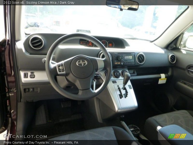 Sizzling Crimson Mica / Dark Gray 2012 Scion xB