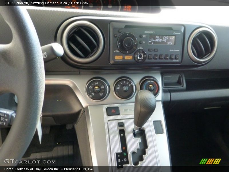 Sizzling Crimson Mica / Dark Gray 2012 Scion xB