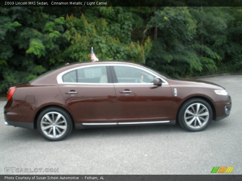 Cinnamon Metallic / Light Camel 2009 Lincoln MKS Sedan