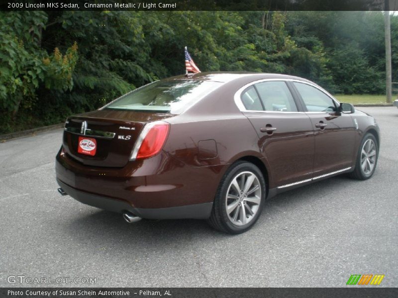 Cinnamon Metallic / Light Camel 2009 Lincoln MKS Sedan