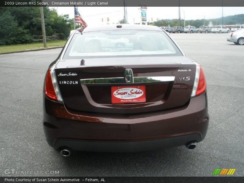 Cinnamon Metallic / Light Camel 2009 Lincoln MKS Sedan