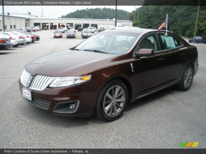 Cinnamon Metallic / Light Camel 2009 Lincoln MKS Sedan