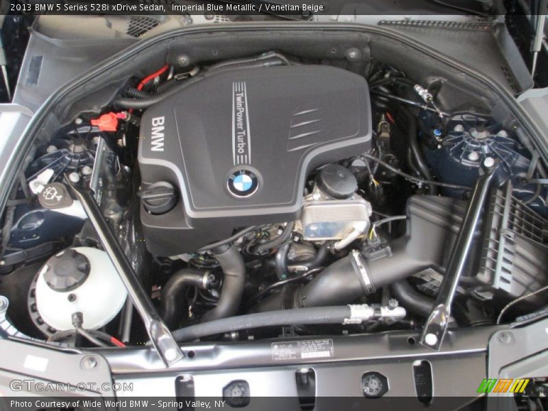  2013 5 Series 528i xDrive Sedan Engine - 2.0 Liter DI TwinPower Turbocharged DOHC 16-Valve VVT 4 Cylinder