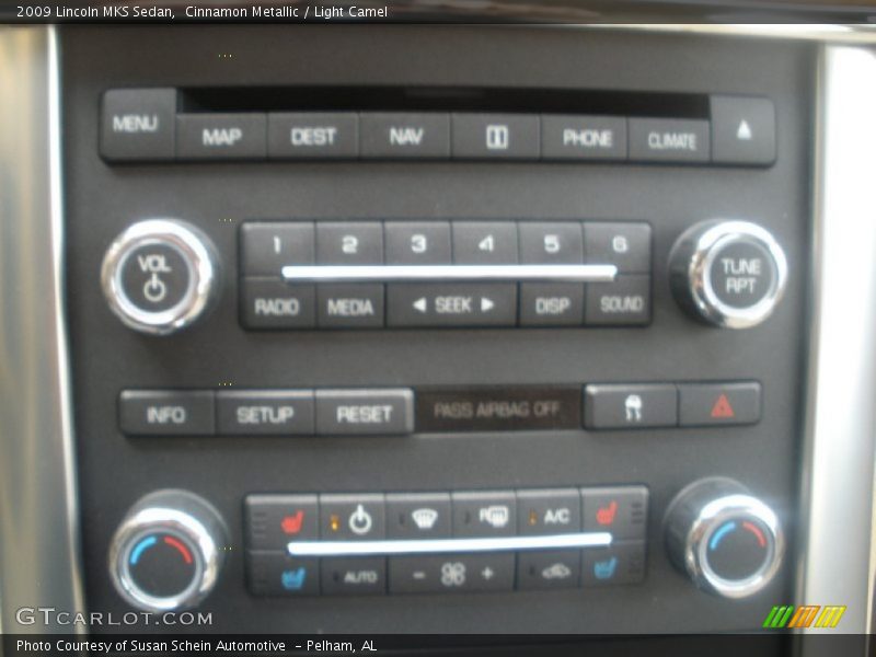 Cinnamon Metallic / Light Camel 2009 Lincoln MKS Sedan
