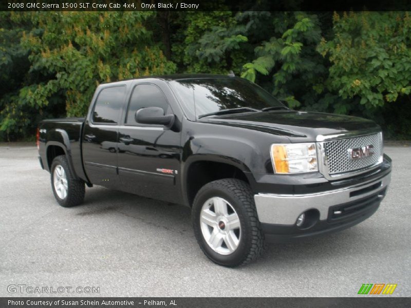 Onyx Black / Ebony 2008 GMC Sierra 1500 SLT Crew Cab 4x4