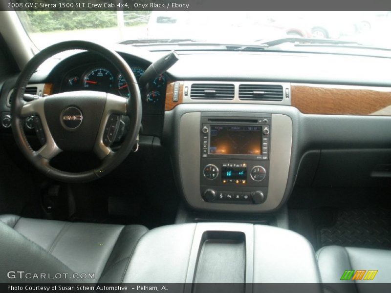 Dashboard of 2008 Sierra 1500 SLT Crew Cab 4x4