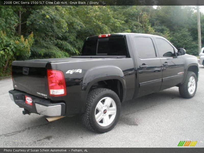 Onyx Black / Ebony 2008 GMC Sierra 1500 SLT Crew Cab 4x4