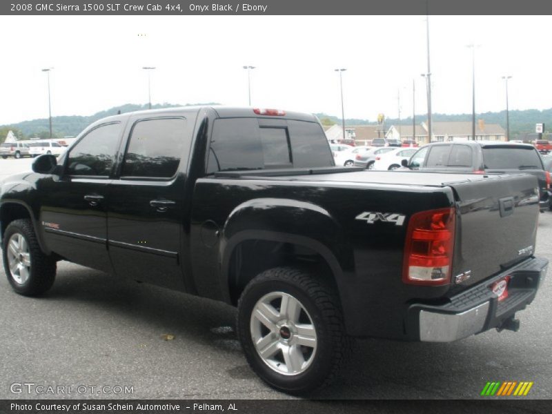 Onyx Black / Ebony 2008 GMC Sierra 1500 SLT Crew Cab 4x4