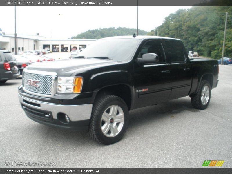 Front 3/4 View of 2008 Sierra 1500 SLT Crew Cab 4x4