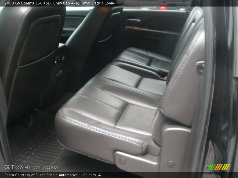Rear Seat of 2008 Sierra 1500 SLT Crew Cab 4x4