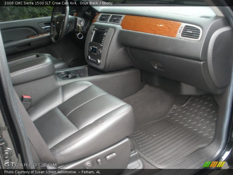 Onyx Black / Ebony 2008 GMC Sierra 1500 SLT Crew Cab 4x4