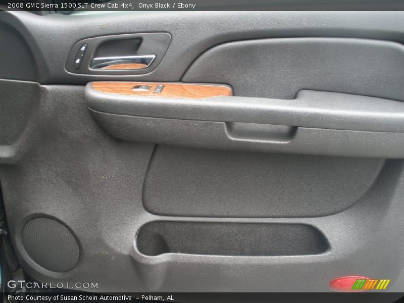 Onyx Black / Ebony 2008 GMC Sierra 1500 SLT Crew Cab 4x4