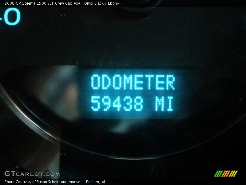Onyx Black / Ebony 2008 GMC Sierra 1500 SLT Crew Cab 4x4