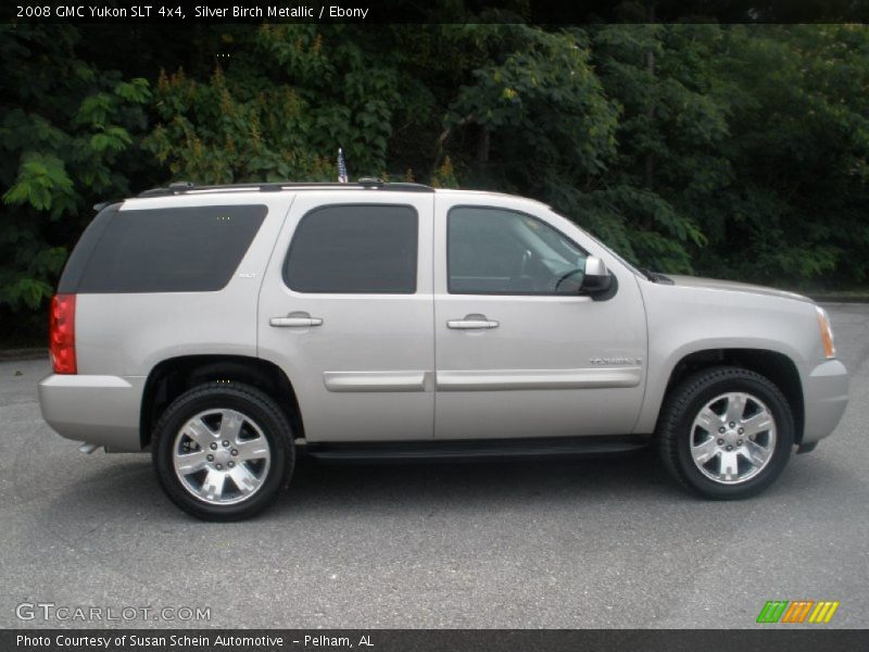 Silver Birch Metallic / Ebony 2008 GMC Yukon SLT 4x4