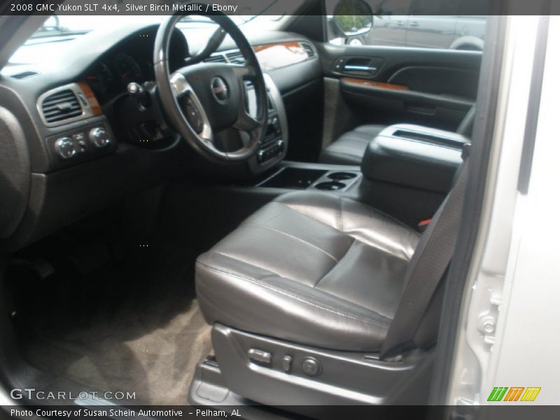 Silver Birch Metallic / Ebony 2008 GMC Yukon SLT 4x4