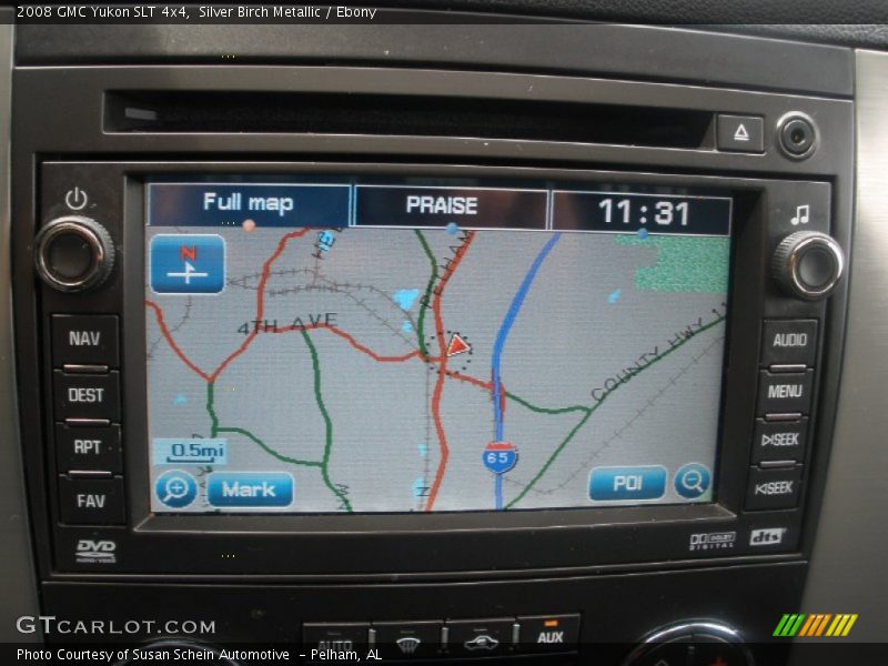 Silver Birch Metallic / Ebony 2008 GMC Yukon SLT 4x4