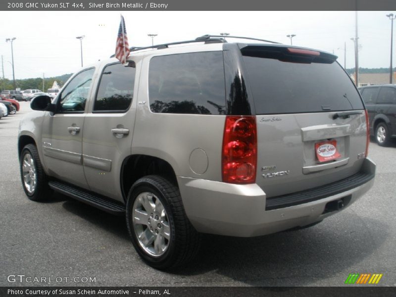 Silver Birch Metallic / Ebony 2008 GMC Yukon SLT 4x4
