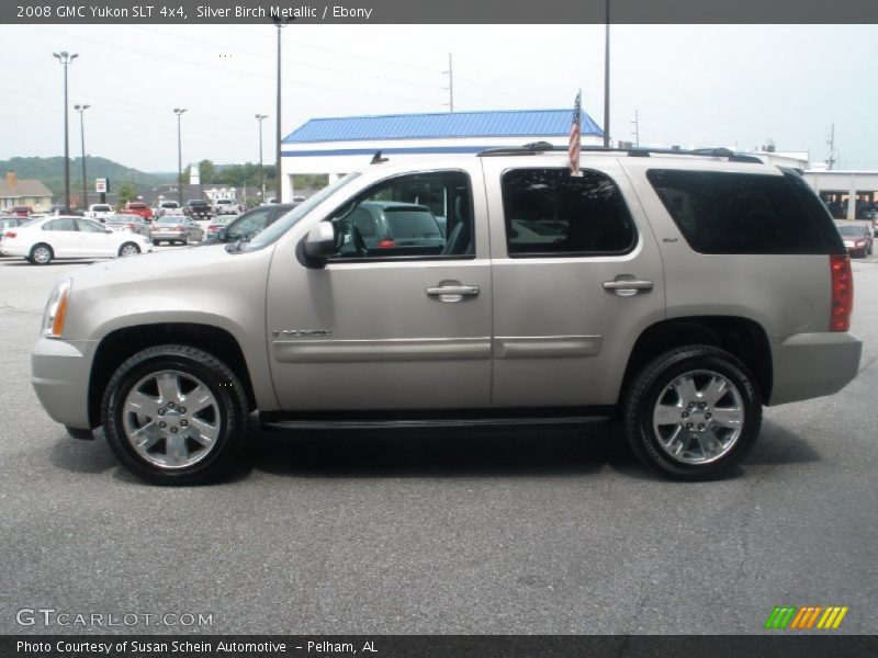 Silver Birch Metallic / Ebony 2008 GMC Yukon SLT 4x4