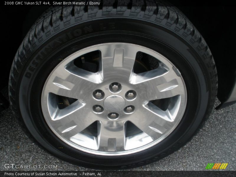 Silver Birch Metallic / Ebony 2008 GMC Yukon SLT 4x4