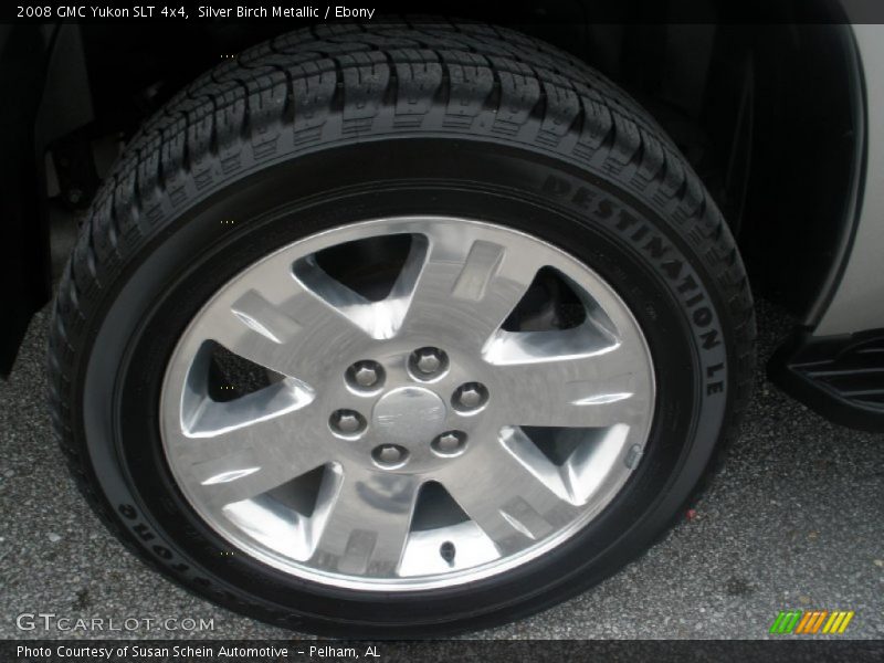 Silver Birch Metallic / Ebony 2008 GMC Yukon SLT 4x4